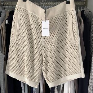 Reiss Cream Bermudas Lightweight Shorts
